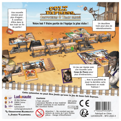 Colt express Convoyeurs & Train blindé – Image 3