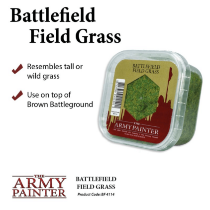 Army Painter Flocage : battlefield field grass