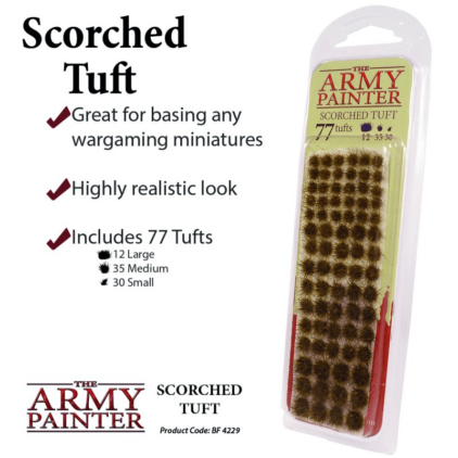 Army Painter Touffes : Scorched tuft